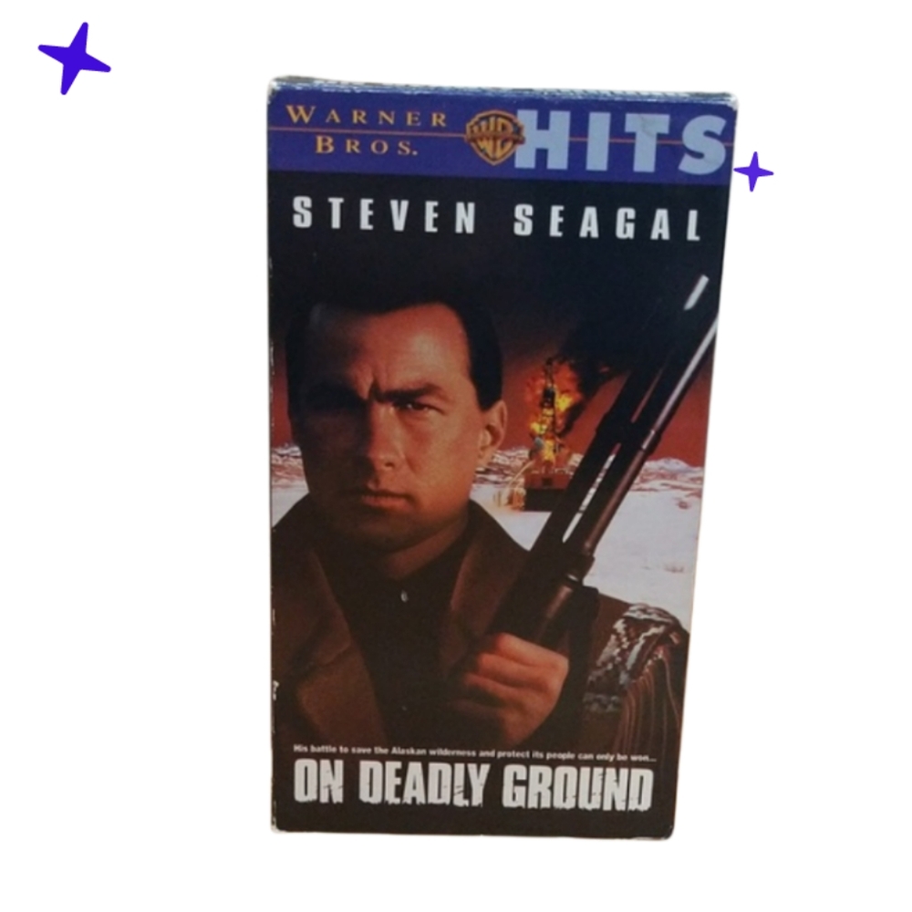 On Deadly Ground Vhs tape - Picture 1 of 6